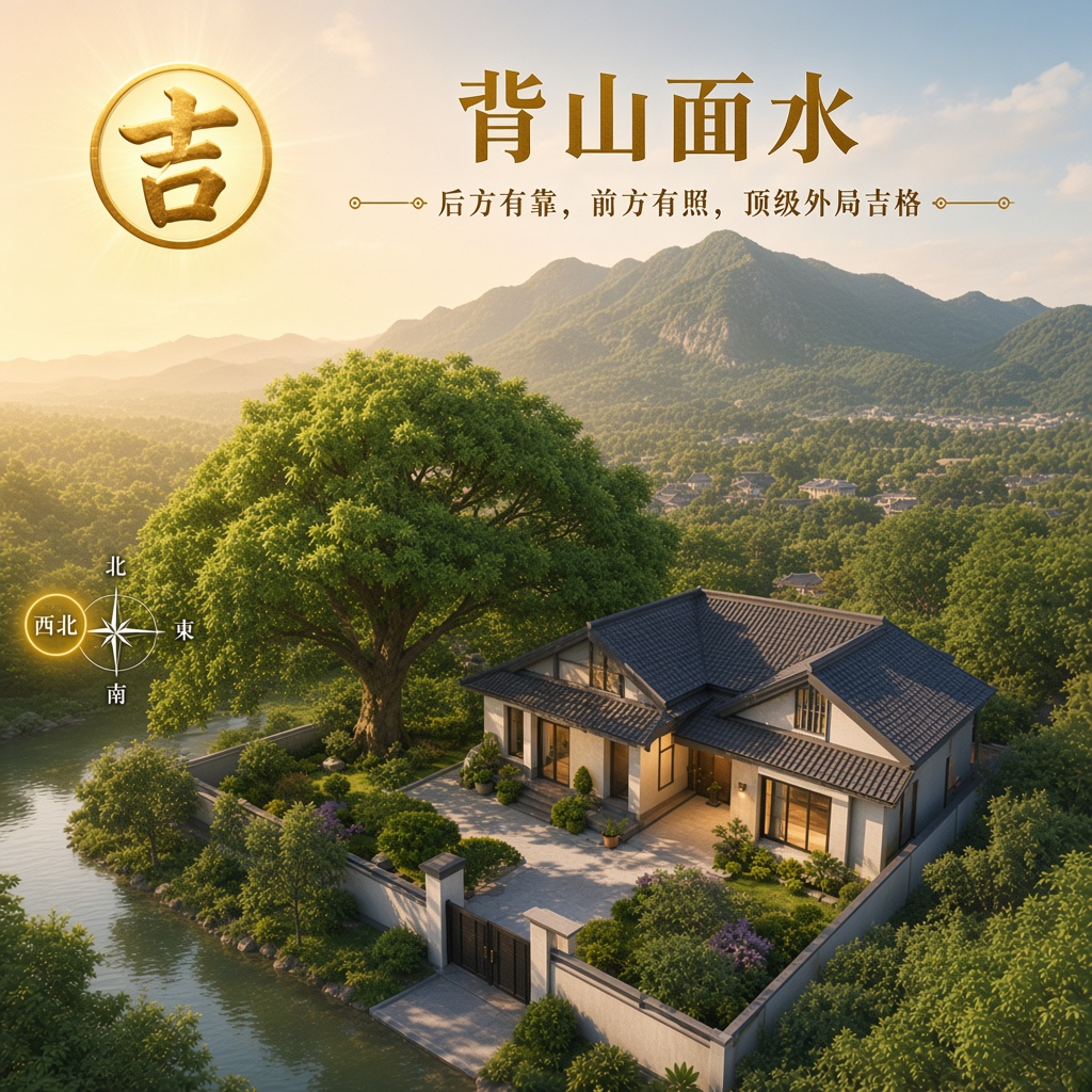 背山面水(大吉)