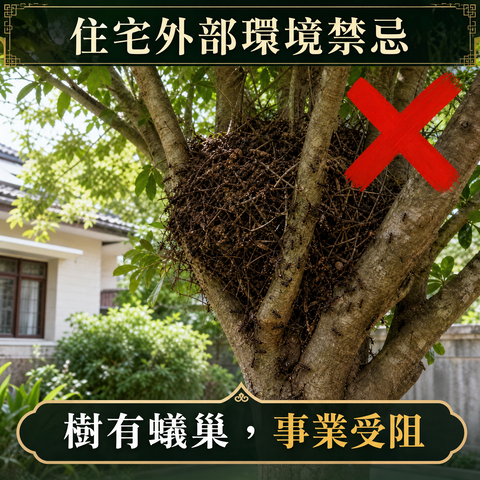 住宅外部环境禁忌