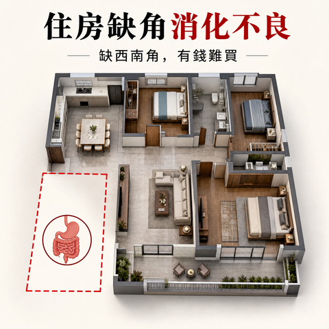 住房缺角