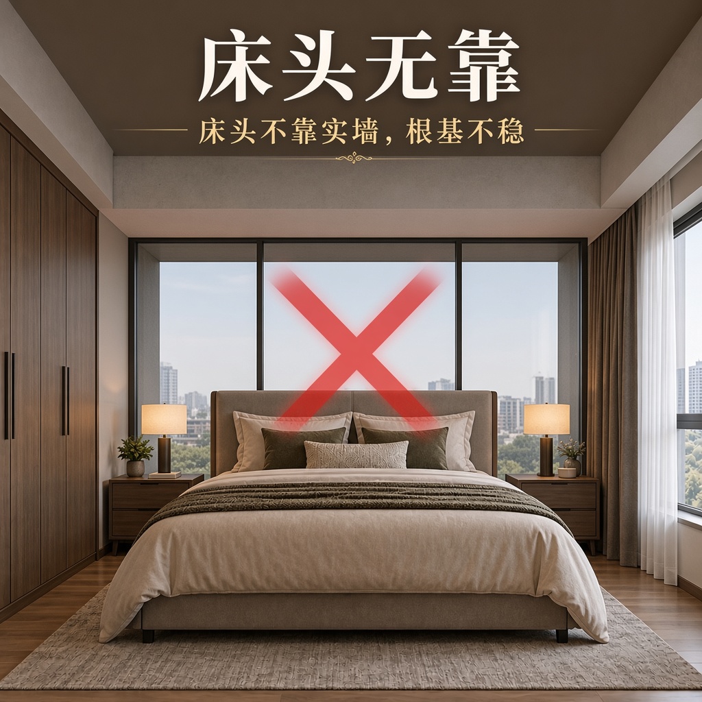 床头无靠