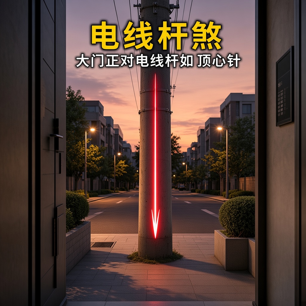 电线杆煞