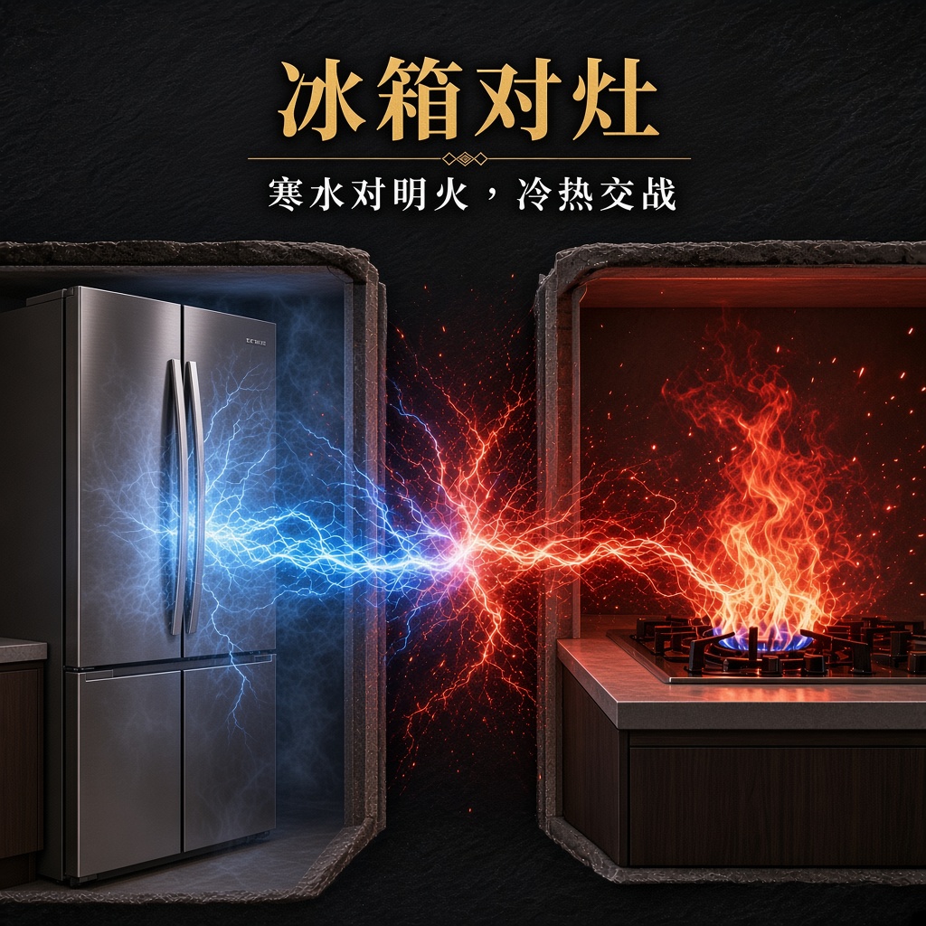 冰箱对灶