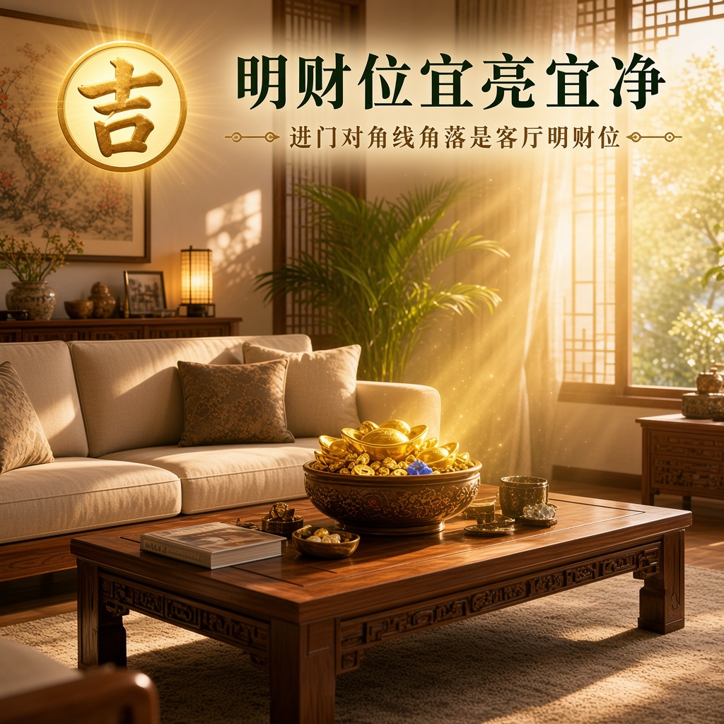 明财位宜亮宜净